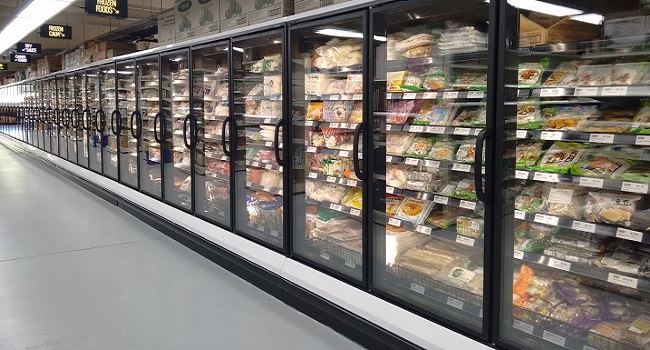 Commercial refrigeration display cabinets